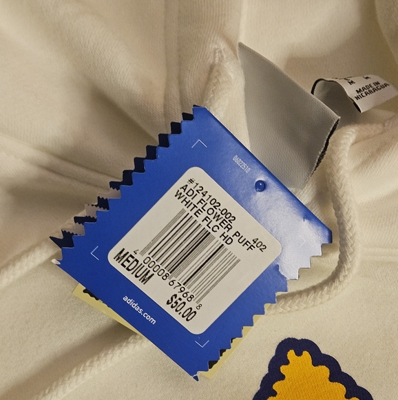 ADIDAS FLOWER PUFF HOODIE - Picture 4 of 7